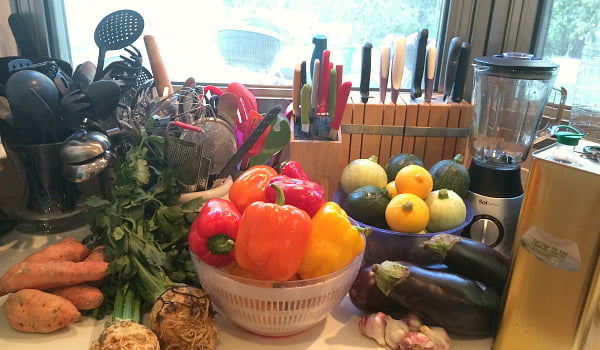 קישואים ממולאים- החומרים